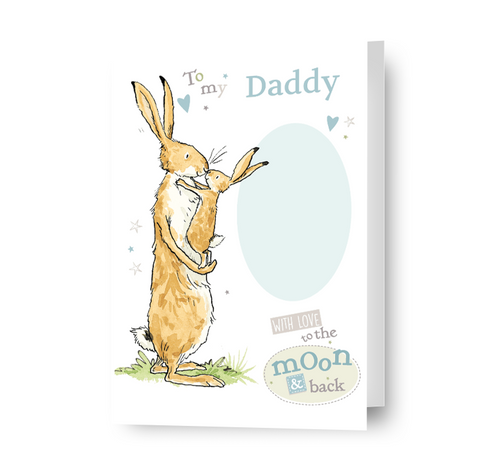 Guess How Much I love you Personalised Father's Day Photo Card