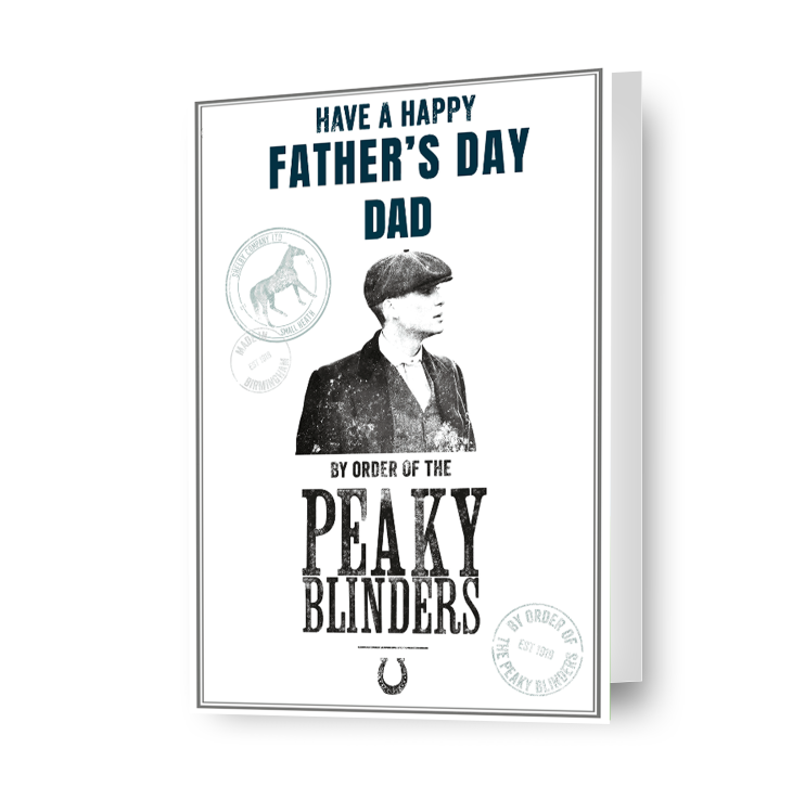 Gepersonaliseerde Vaderdagkaart van Peaky Blinders