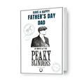Biglietto personalizzato per la festa del papà di Peaky Blinders, qualsiasi relazione