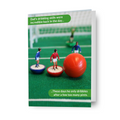 Subbuteo Personalised 'Dribbling' Football Father's Day Card