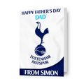 Biglietto d'auguri personalizzato per la festa del papà del Tottenham Hotspur