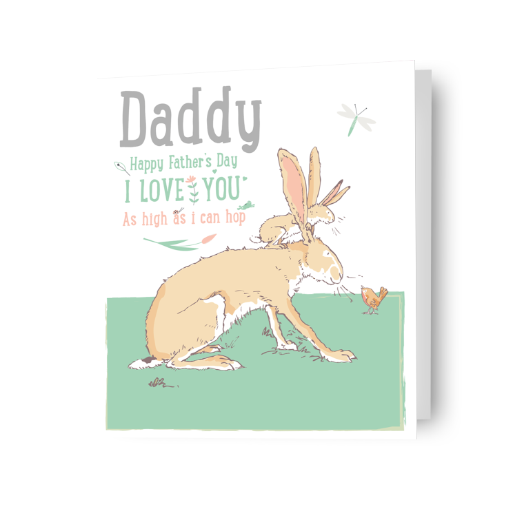 Guess How Much I Love You 'Daddy' Father's Day Card