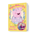 Peppa Pig Personalised Mother's Day Photo Card