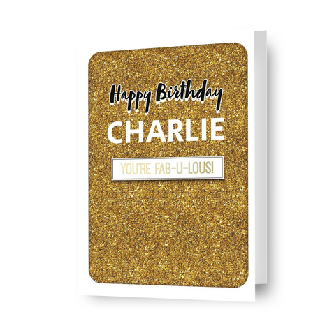 Strictly Come Dancing Personalised 'You're Fabulous' Birthday Card