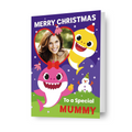 Baby Shark Personalised Any Relation Christmas Photo Card