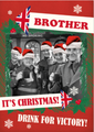 Dad's Army Personalised Christmas Card