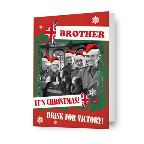 Dad's Army Personalised Christmas Card