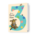 The Gruffalo Personalised Age 3 Birthday Card