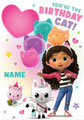 Gabby's Dolls House Personalised 'Birthday Cat' Card