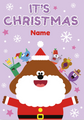 Hey Duggee Personalised Christmas Card