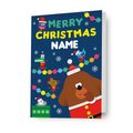 Hey Duggee Personalised Merry Christmas Card