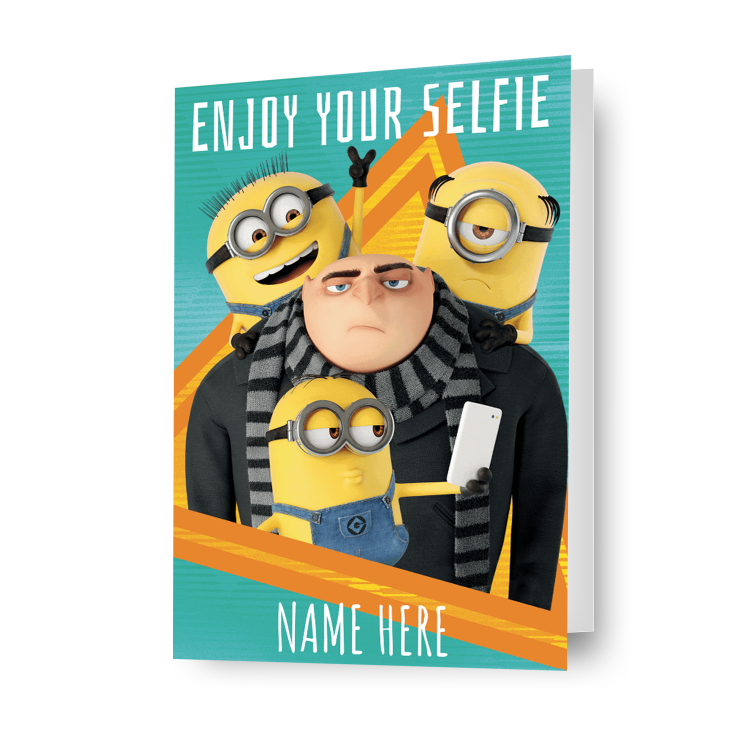 Verschrikkelijke Ikke Minions Elk Naamkaartje