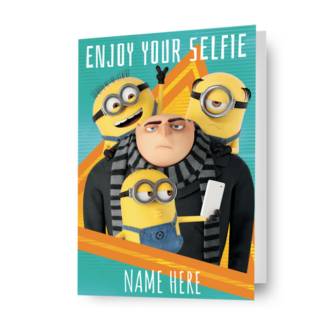 Despicable Me Minions Any Name Card