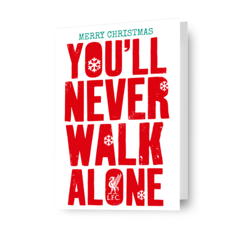 Liverpool FC Personalised Christmas Card