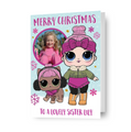 LOL Surprise Personalised Photo Christmas Card