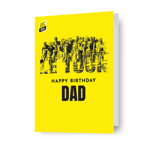 Tour De France Personalised Relation Birthday Card