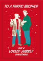 Only Fools and Horses Personalised 'Lovely Jubbly' Christmas Card