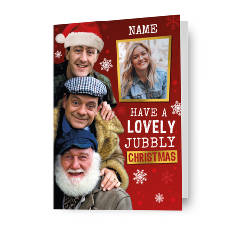 Only Fools and Horses Personalised Photo Christmas Card