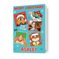 Paw Patrol Personalised Photo Christmas Card