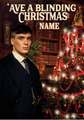 Peaky Blinders Personalised 'Blinding' Christmas Card