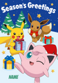 Pokémon Personalised Christmas Card