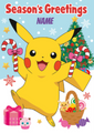 Pokémon Personalised Christmas Card