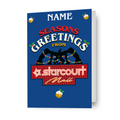 Stranger Things Personalised 'Season's Greetings' Christmas Card