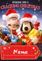 Wallace & Gromit Personalised Christmas Card