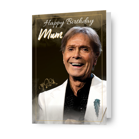 Cliff Richard 'Mum' Birthday Card