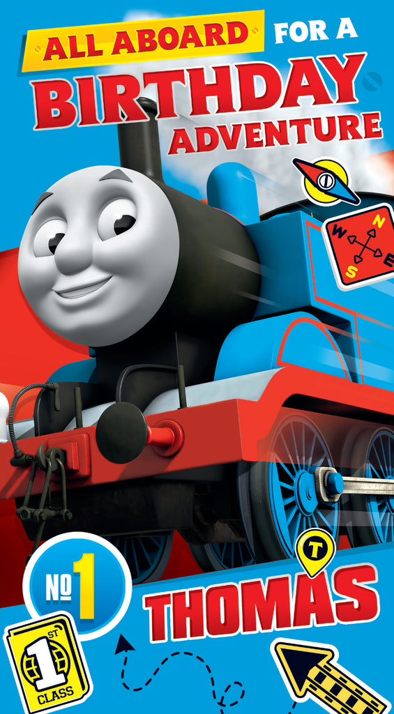 Thomas & Friends Verjaardagskaart