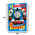 Thomas & Friends 'No.1 Daddy' Father's Day Card