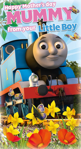 Thomas & Friends Mother's Day Card From Your Little Boy