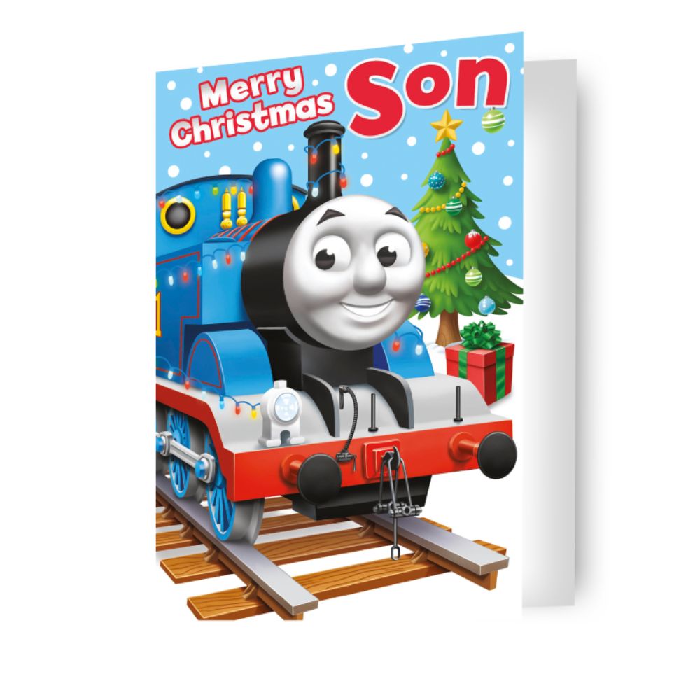 Thomas & Friends 'Zoon' Kerstkaart