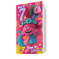 Trolls Age 7 Birthday Card