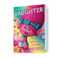 Trolls Pop-up 'Daughter' Birthday Card