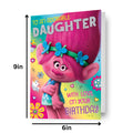 Trolls Pop-up 'Daughter' Birthday Card