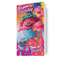 Trolls Birthday Card