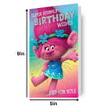 Trolls Personalise Birthday Card With Sticker Sheet