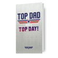 Top Gun Father's Day Card 'Top Dad'