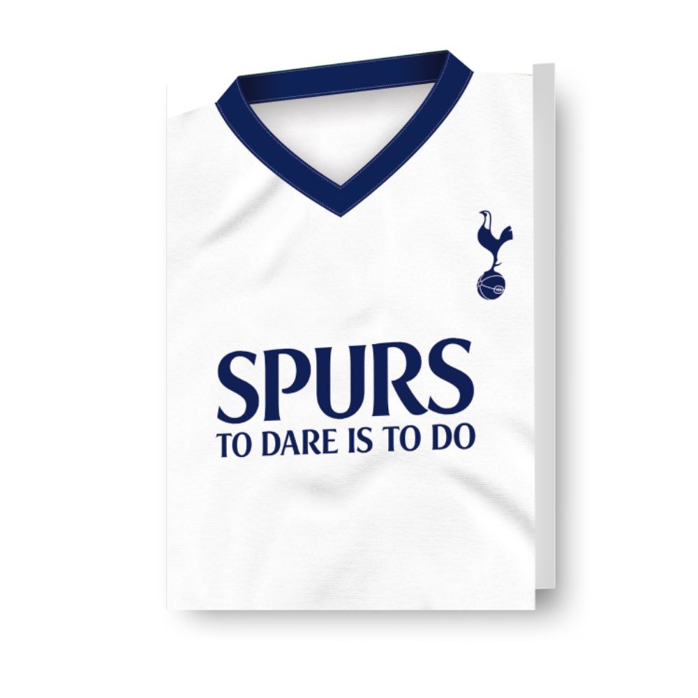 Tottenham Hotspur FC Football Shirt Card