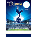 Tottenham Hotspur FC Personalise Birthday Card With Sticker Sheet