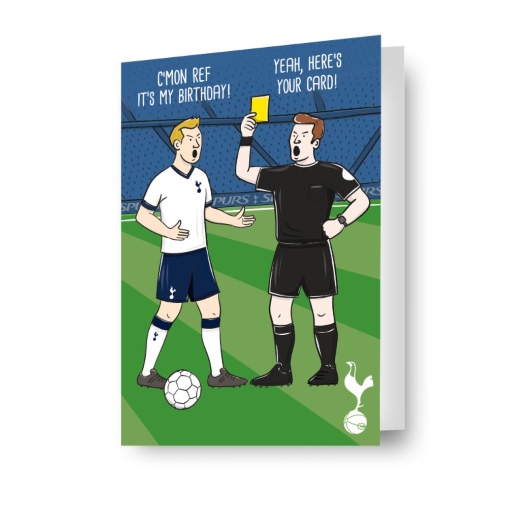 Tottenham Hotspur FC Birthday Card