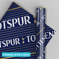 Tottenham Hotspur Football Club Gift Wrap 2 Sheets & Tags