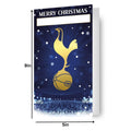 Tottenham Hotspur FC Personalised Christmas Card With Sticker Sheet