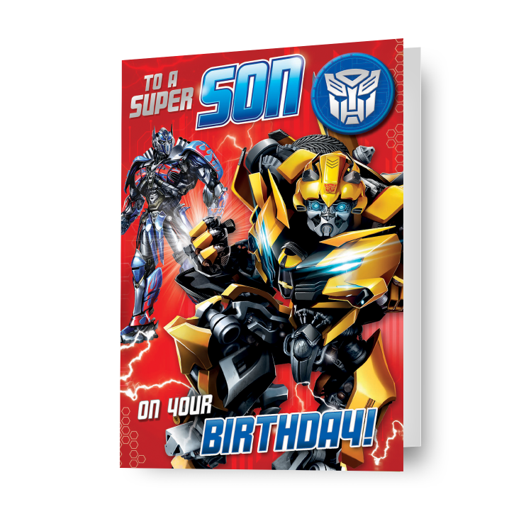 Transformers The Last Knight 'Zoon' Badge Kaart