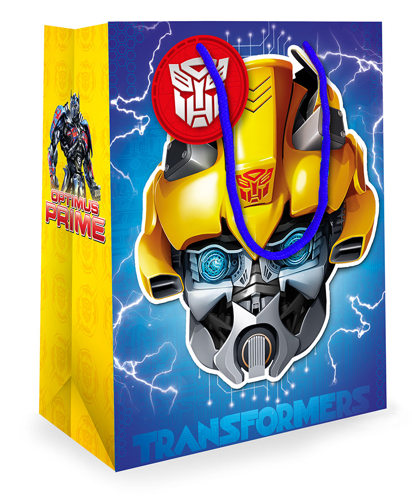 Transformers-geschenkzak met afneembaar masker