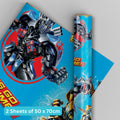 Transformers The Last Knight Confezione regalo 2 fogli e etichette