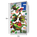 Teenage Mutant Ninja Turtles Age 5 Birthday Card