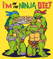 Teenage Mutant Ninja Turtles 'Ninja Diet' Birthday Card