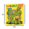 Teenage Mutant Ninja Turtles 'Ninja Diet' Birthday Card